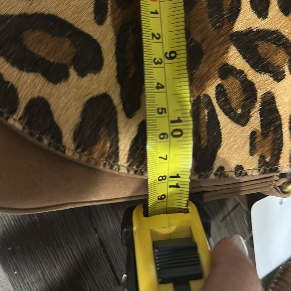 Sharif Leopard Print Crossbody Bag - Picture 7 of 10